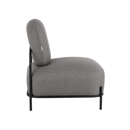 Кресло Стоун обивка рогожка серый