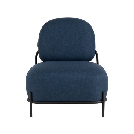 Стоун обивка рогожка синий