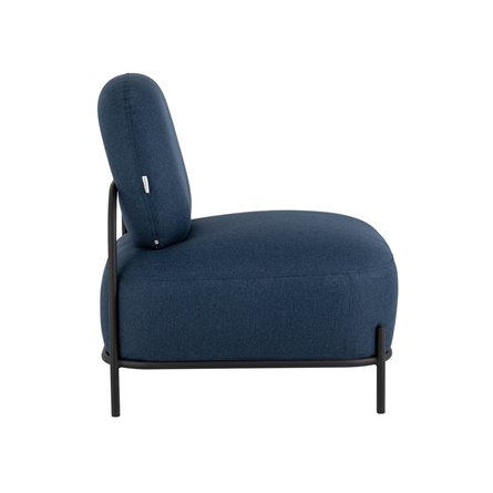 Стоун обивка рогожка синий