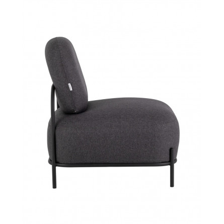 Стоун обивка рогожка тёмно-серый