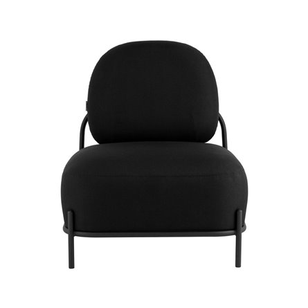 Стоун обивка рогожка черный