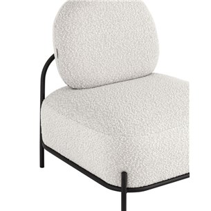 Стоун обивка ткань букле молочный