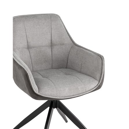 обеденный Alba серый спинка экокожа вращающийся