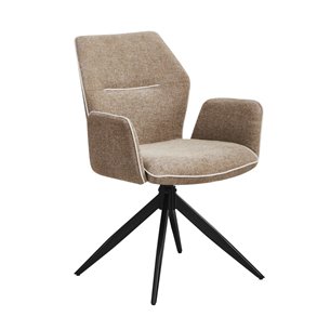 обеденный Helm тканевая обивка коричневый