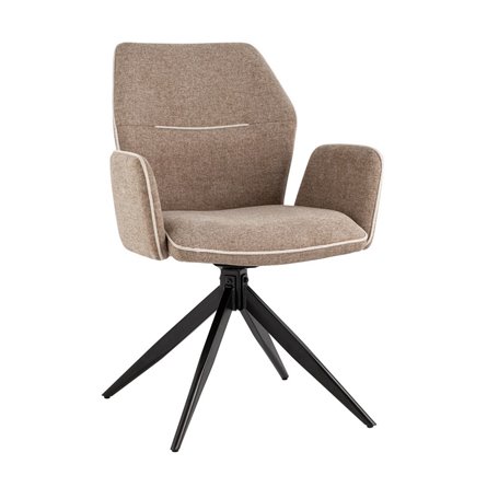 обеденный Helm тканевая обивка коричневый