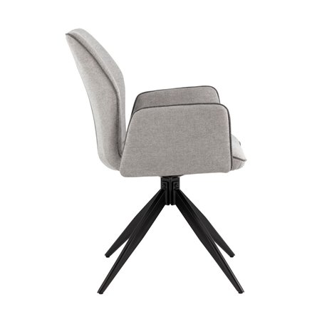 обеденный Helm тканевая обивка серый