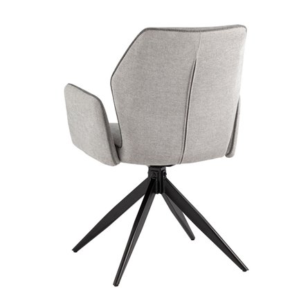 обеденный Helm тканевая обивка серый