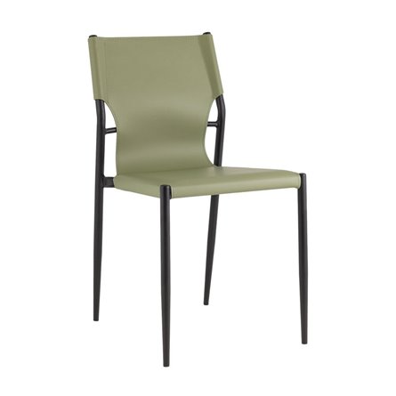 обеденный West светло-зеленый экокожа ножки металл