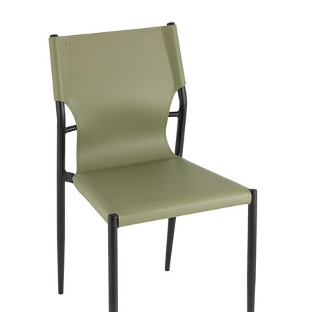 обеденный West светло-зеленый экокожа ножки металл