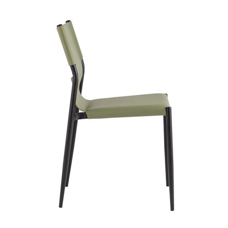 обеденный West светло-зеленый экокожа ножки металл