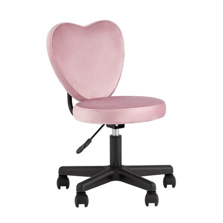 офисное офисный Харт розовый крестовина пластик черный