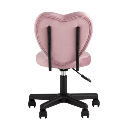 офисное офисный Харт розовый крестовина пластик черный