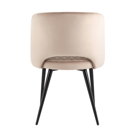 Дарелл мягкое обивка велюр бежевый ножки металл