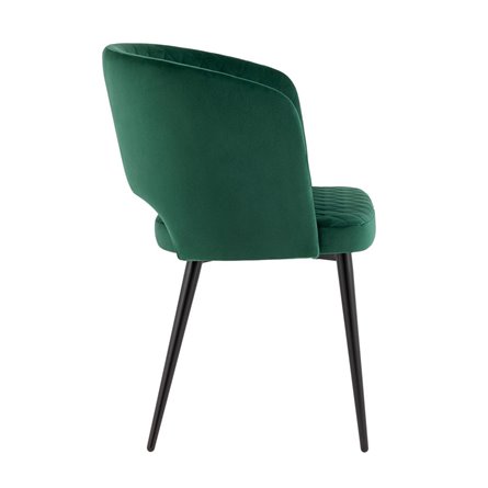 Дарелл мягкое обивка велюр зелёный ножки металл