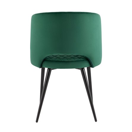 Дарелл мягкое обивка велюр зелёный ножки металл