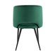 Дарелл мягкое обивка велюр зелёный ножки металл Дарелл мягкое обивка велюр зелёный ножки металл