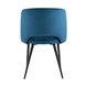 Дарелл мягкое обивка велюр синий ножки металл Дарелл мягкое обивка велюр синий ножки металл