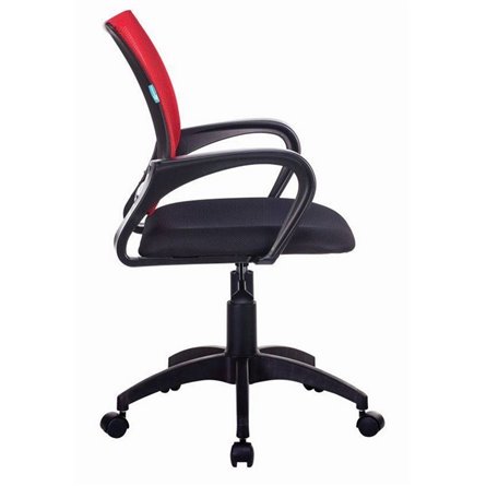 офисное Бюрократ CH-695NLT красный TW-35N сиденье черный TW-11 сетка/ткань крестовина пластик