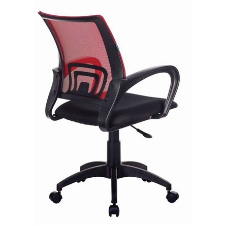 офисное Бюрократ CH-695NLT красный TW-35N сиденье черный TW-11 сетка/ткань крестовина пластик