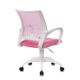 Бюрократ CH-W695NLT розовый TW-06A TW-13A сетка/ткань крестовина пластик белый