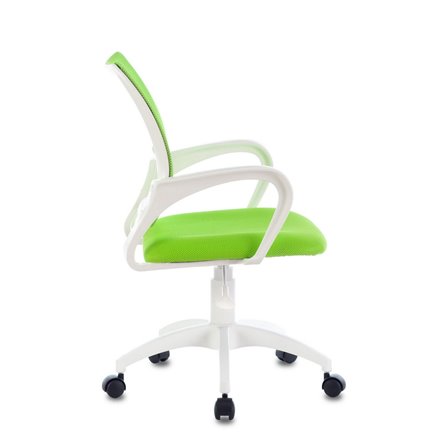 офисное Бюрократ CH-W695NLT салатовый TW-03A TW-18 крестовина пластик пластик белый