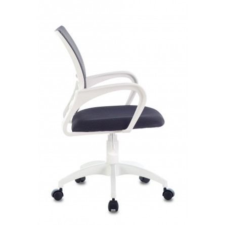 офисное Бюрократ CH-W695NLT темно-серый TW-04 TW-12 сетка/ткань крестовина пластик пластик белый