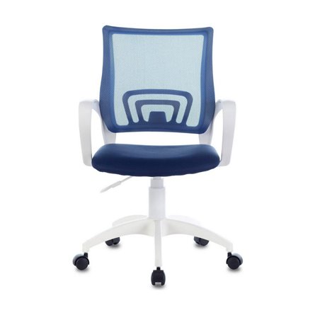 офисное Бюрократ CH-W695NLT темно-синий TW-05N TW-10N сетка/ткань крестовина пластик пластик бел