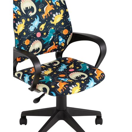 детское Бюрократ BUROKIDS 1 мультиколор космозавры крестовина пластик