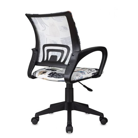 детское Бюрократ BUROKIDS 1 мультиколор коты крестовина пластик