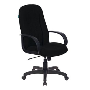 для руководителя офисное Бюрократ T-898/3С11BL черный 3С11 крестовина пластик