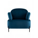 Кэнди с подлокотниками велюр синий Кэнди с подлокотниками велюр синий