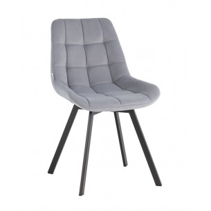 для кухни вращающийся Флекс велюр велютто серый