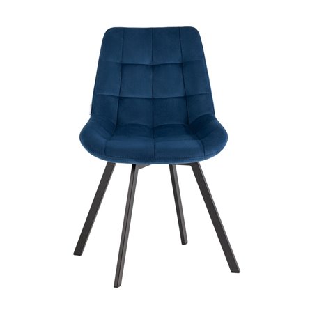 для кухни вращающийся Флекс велюр синий