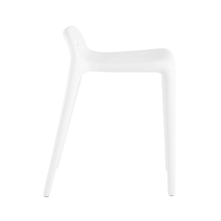 Sletten со спинкой пластик белый обеденный для кухни