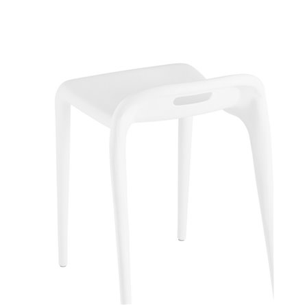 Sletten со спинкой пластик белый обеденный для кухни