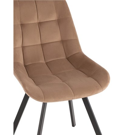 для кухни вращающийся Флекс велюр капучино