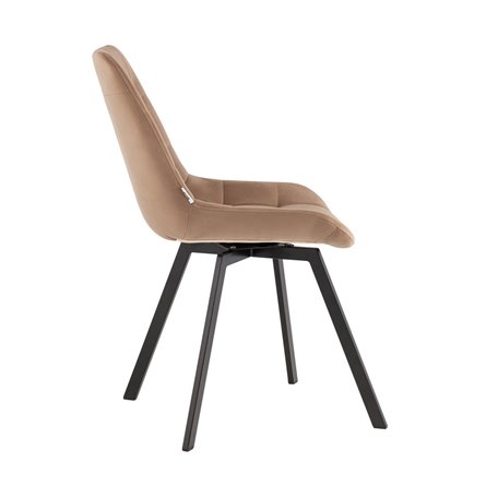 для кухни вращающийся Флекс велюр капучино