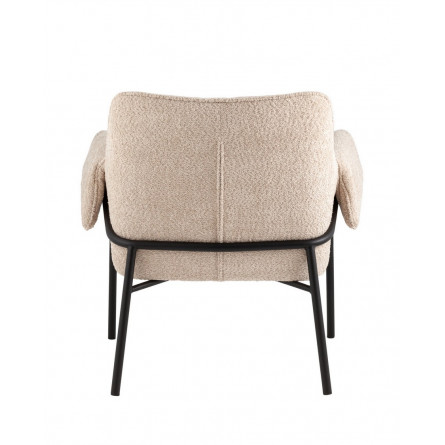 Бесс альпака бежевый ножки металл черные