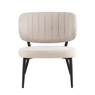 Руби ткань бежевый, ножки металл