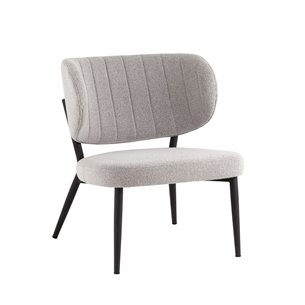 Руби ткань серый, ножки металл