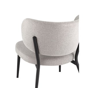 Руби ткань серый, ножки металл