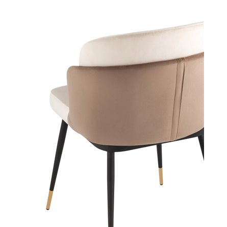 Пенелопа мягкий бежевый обивка велюр
