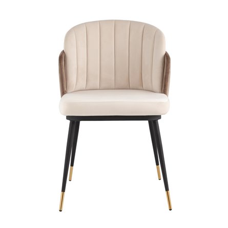 Пенелопа мягкий бежевый обивка велюр