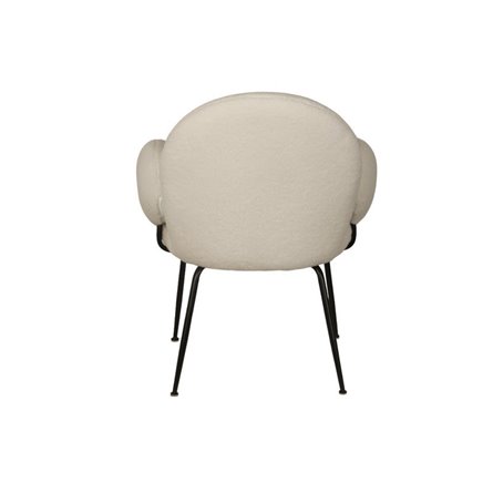 Nina белый обивка букле