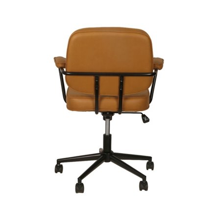 Snoop коричневое в обивке из экокожи, газлифт