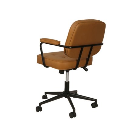 Snoop коричневое в обивке из экокожи, газлифт