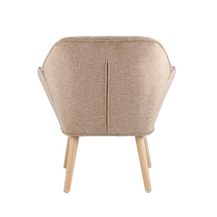 Вэйл бежевый обивка ткань ножки из массива дерева