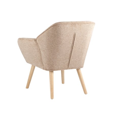 Вэйл бежевый обивка ткань ножки из массива дерева