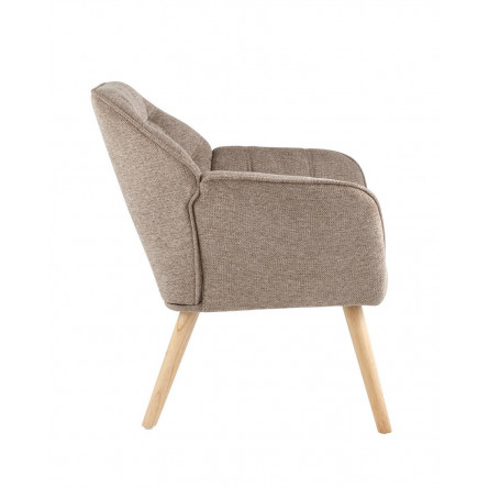 Вэйл серый обивка ткань ножки из массива дерева