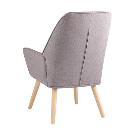 Стерн серый обивка ткань ножки из массива дерева